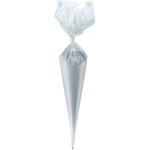 Scrubzout Lavendel - 500 gram in puntzak wit - set van 6 stuks - Hydraterende Lichaamsscrub
