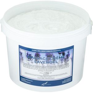 Claudius Massagecrème Lavendel 5 liter