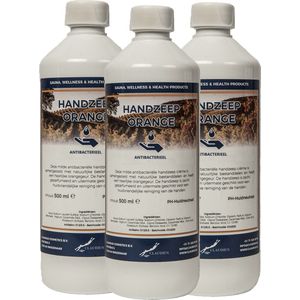 Handzeep Orange 500 ml - set van 3 stuks