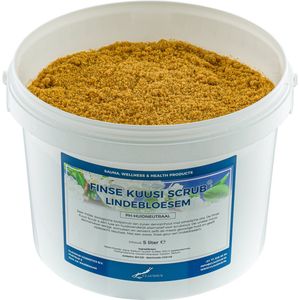 Kuusi Scrub Lindebloesem 5 liter - Hydraterende Lichaamsscrub