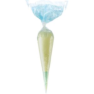 Scrubzout Zen Moment - 500 gram in puntzak blauw - set van 6 stuks - Hydraterende Lichaamsscrub