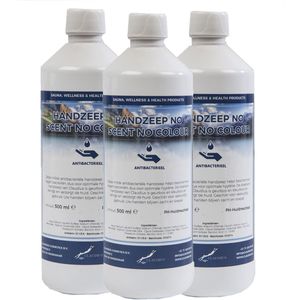 Handzeep No Scent, No Colour 500 ml - set van 3 stuks