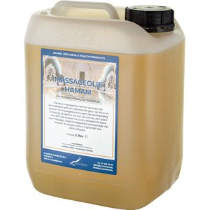 Massageolie Hamam 5 liter - 100% natuurlijk - biologisch en koud geperst