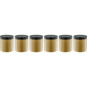 Badkaviaar Zen Moment - 200 gram - Pot met zwarte deksel - set van 6 stuks - bad parels voor in bad