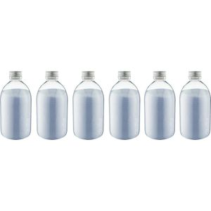 Scrubzout Lavendel - 650 gram - Fles met aluminium dop - set van 6 stuks - Hydraterende Lichaamsscrub