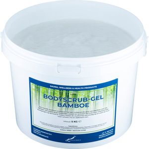 Luxe Verzorgende Bodyscrub-Gel Bamboe - 5 KG - Hydraterende Lichaamsscrub