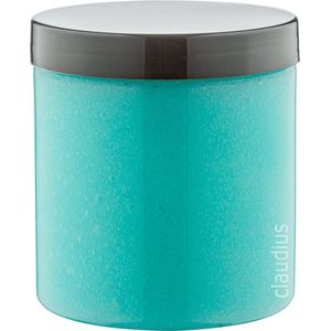 Luxe Verzorgende Bodyscrub-Gel Opium - 400 gram - Pot met zwarte deksel - set van 6 stuks - Hydraterende Lichaamsscrub