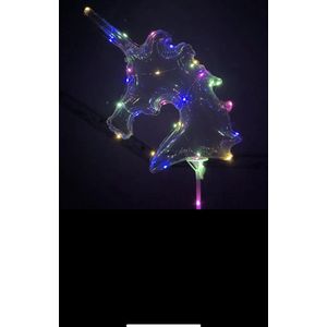 Verjaardag Decoratie Met Licht Valentijnsdag Decoratie Kerst Bruiloft Witte Led Ballon Globos 20Inch Transparant Clear Lichtgevende Bubble Bal Verjaardag Party Decor