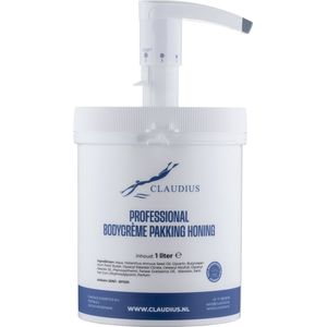 Professional Bodycrème Pakking - Honing - 1 liter - in handige salonverpakking