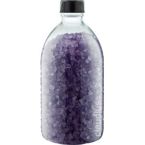 Claudius Badzout Lavendel - 600 gram - Fles met zwarte dop - set van 6 stuks