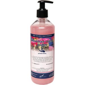 Handzeep Crème Rozen 500 ml - met gratis pompje