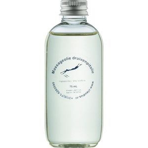 Druivenpitolie 75 ml - 100% Natuurlijk - biologisch en koudgeperst- met aluminium dop - grapeseed oil