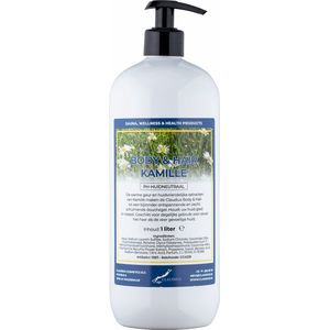 Body & Hair Kamille - 1 liter met gratis pomp - 2 in 1 voor lichaam en haar.