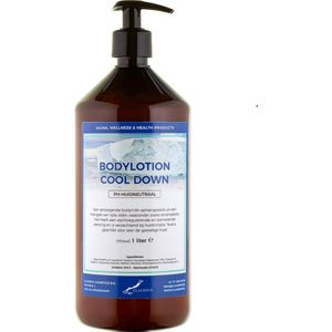 Bodylotion Cool Down 1 Liter - met gratis pompje