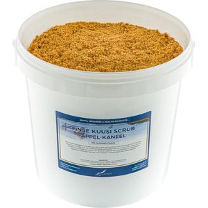 Kuusi Scrub Appel-Kaneel 10 liter - Hydraterende Lichaamsscrub