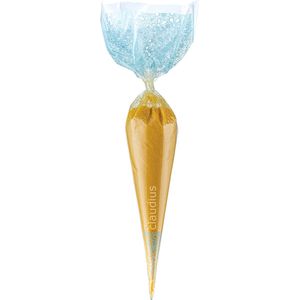 Scrubzout Appel-Kaneel - 300 gram in puntzak blauw- set van 6 stuks - Hydraterende Lichaamsscrub