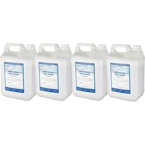 Bodylotion Cool Down 5 Liter - set van 4 stuks - navulling - Voordeelverpakking