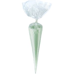 Scrubzout Eucalyptus - 500 gram in puntzak wit - set van 6 stuks - Hydraterende Lichaamsscrub