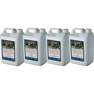 Bodylotion Orange 5 Liter - set van 4 stuks - navulling - Voordeelverpakking