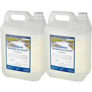 Shampoo No scent no Colour - 5 Liter - set van 2 stuks - Navulling - Voordeelverpakking - Haarverzorging