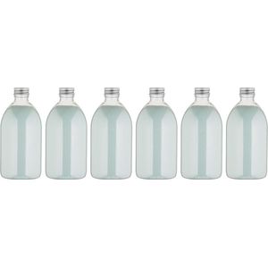 Scrubzout Hammam Herbal - 650 gram - Fles met aluminium dop - set van 6 stuks - Hydraterende Lichaamsscrub