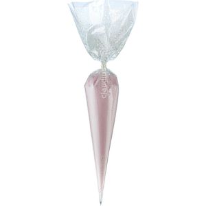 Scrubzout Rozen - 500 gram in puntzak wit - set van 6 stuks - Hydraterende Lichaamsscrub