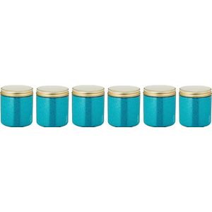 Badkaviaar Opium - 200 gram - Pot met gouden deksel - set van 6 stuks - bad parels voor in bad