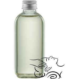 Massageolie Neutraal 75 ml - 100% natuurlijk - biologisch en koud geperst - set van 5 stuks