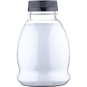 Scrubzout Sweet Orange & Cedarwood - 375 gram - Fles met zwarte dop - Set van 5 stuks - Hydraterende Lichaamsscrub