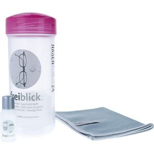 Brillenbad Schudbad Luxe Set – Met Reiniger 50 ml en Microvezeldoek - Cadeau