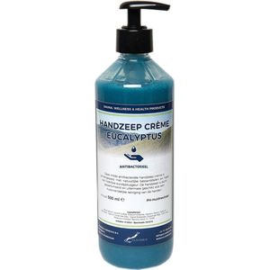 Handzeep Crème Eucalyptus 500 ml - met gratis pompje