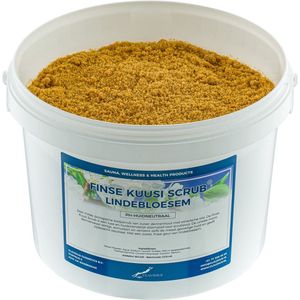 Kuusi Scrub Lindebloesem 1 liter - Hydraterende Lichaamsscrub
