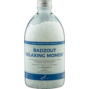 Claudius Badzout Relaxing Moment - 600 gram - Fles met aluminium dop - set van 6 stuks