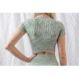 Fittastic - Shirt - Jungle Green - 90% Nylon 10% Spandex