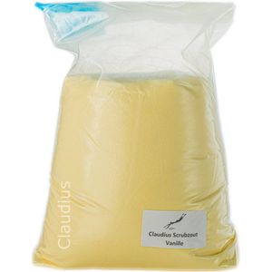 Scrubzout Vanille - 25 KG - Hydraterende Lichaamsscrub