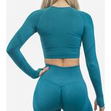 Fittastic Sportswear Longsleeve Hot Green - Groen