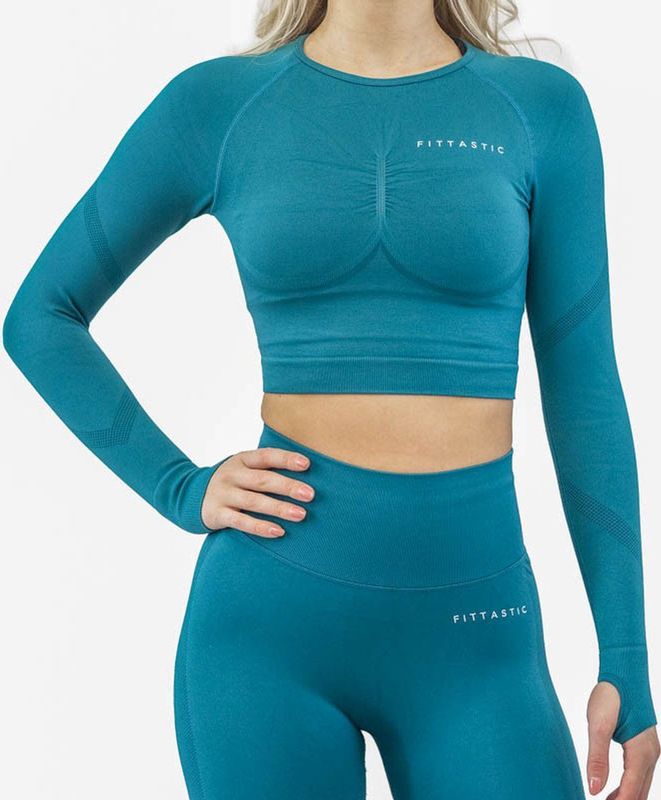 Fittastic Sportswear Longsleeve Hot Green - Groen