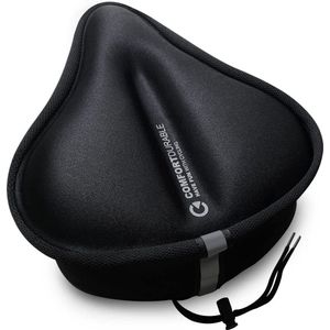 Fietszadelhoes, 28*25cm, Gel Padded Fietszadelhoes Comfortabel, Compatibel met Peloton, Verstelbaar voor Mannen en Vrouwen Comfort op Berg Stationaire Oefening, Racefiets Stoelen