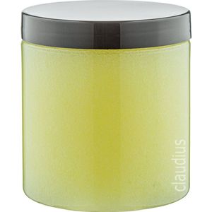 Bodyscrub-Gel Hamam - 400 gram - Pot met zwarte deksel - set van 6 stuks - Hydraterende Lichaamsscrub