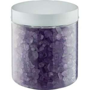Claudius Badzout Lavendel - 300 gram - Pot met witte deksel - set van 6 stuks