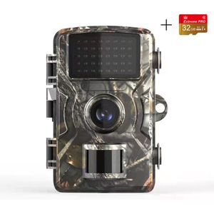 Focalix® Wildcamera - 16MP - Bewakingscamera - Wildcamera met Nachtzicht - Waterdicht - Incl. 32GB SD Kaart