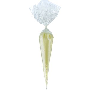 Scrubzout Zen Moment - 300 gram in puntzak wit - set van 6 stuks - Hydraterende Lichaamsscrub