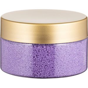 Badkaviaar Lavendel - 200 gram - Pot met luxe gouden deksel - bad parels voor in bad