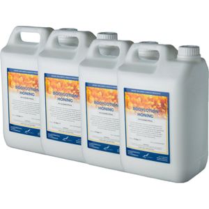 Bodylotion Honing 5 Liter - set van 4 stuks - navulling - Voordeelverpakking