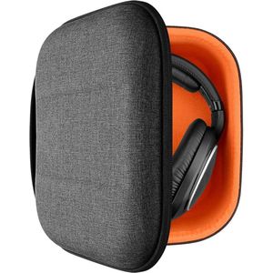 Koptelefoontas geschikt voor HD 599 SE, HD598 CS, HD280PRO, HD 518, HD599SE koptelefoon, beschermhoes voor koptelefoonhoes, harde draagtas