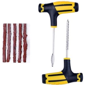 Bandenreparatieset Easy Seal / Proppenset voor Autobanden, Scooterbanden, Motorbanden