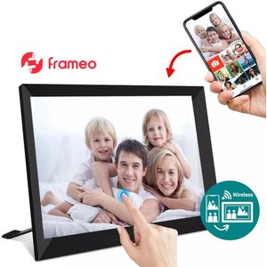 Digitale Fotolijst - 10.1 Inch - WiFi - Frameo App - Full HD - 16GB - IPS Touchscreen - Zwart