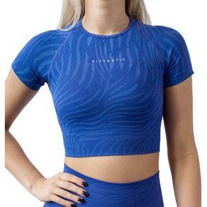 Fittastic - Sportswear Shirt - Blauw - Katoen