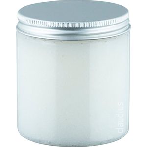 Luxe verzorgende Bodyscrub- Gel Touch of Tropical - 400 gram - Pot met aluminium deksel - set van 6 stuks - Hydraterende Lichaamsscrub