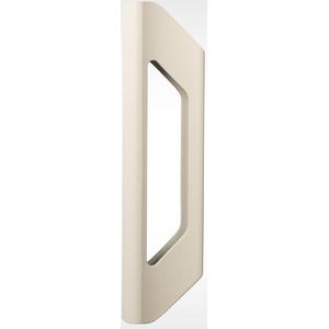 Tebaflex | Zelfklemmende greep Creme ral 9001 | Handgreep Creme ral 9001 voor glazen schuifdeur en glazen schuifwand